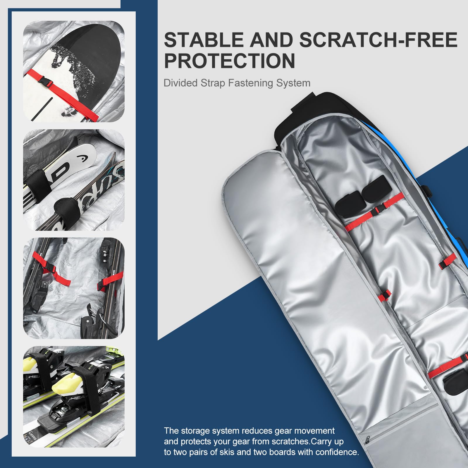 【純正・未使用】Ｍメルセデス・ベンツ スキー／スノーボードバッグ キャスター付き 純正】メルセデス・ベンツ スキー／スノーボードバッグ キャスター付き